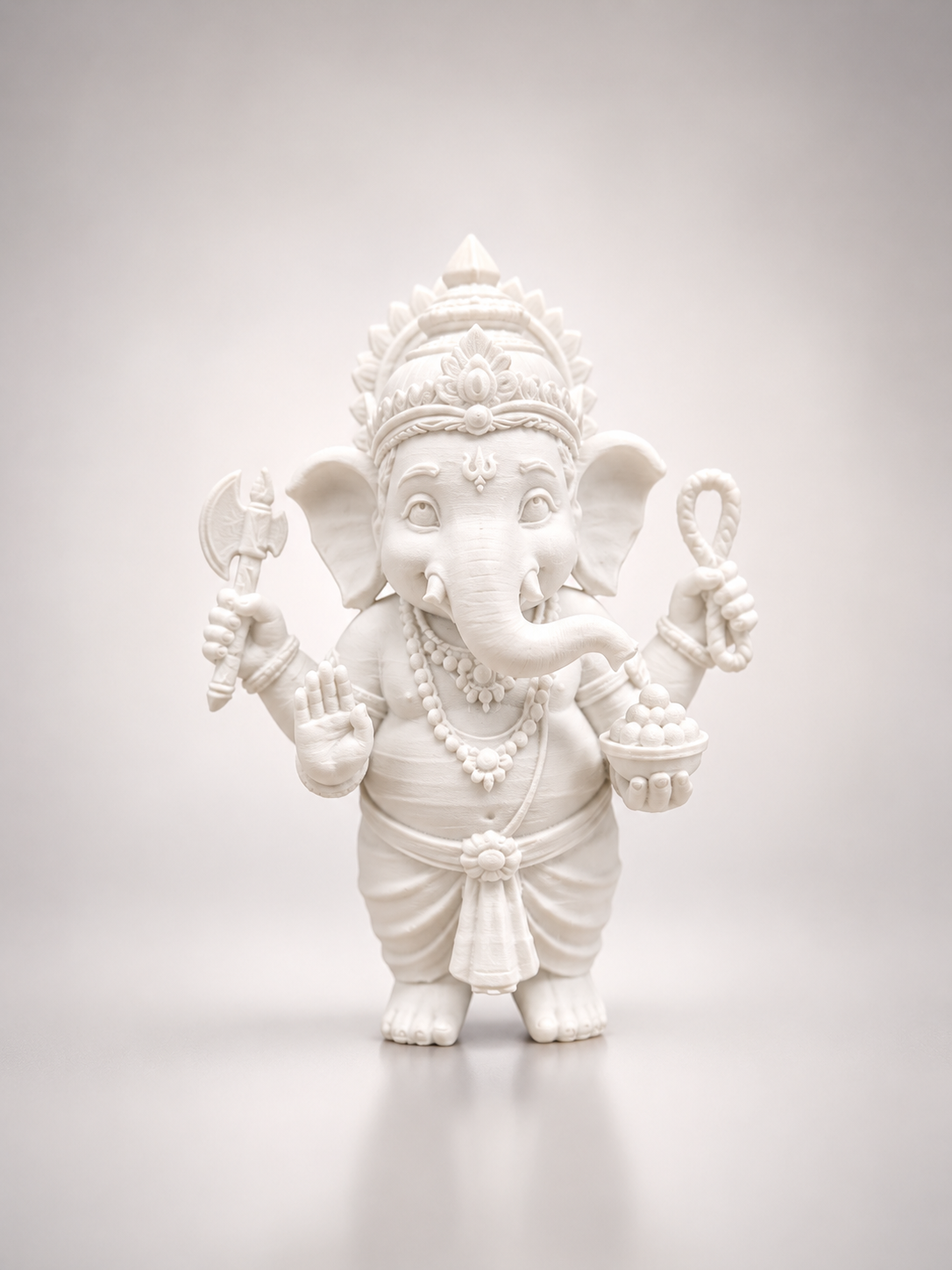 Bal Ganesh Blessing Idol – Mini Premium 3D Printed Statue