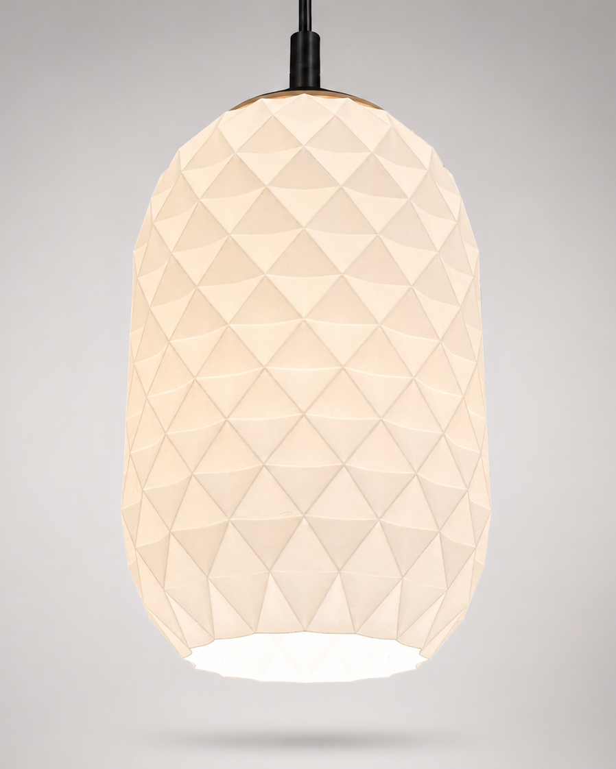 Modern Diamond Texture Hanging Lamp