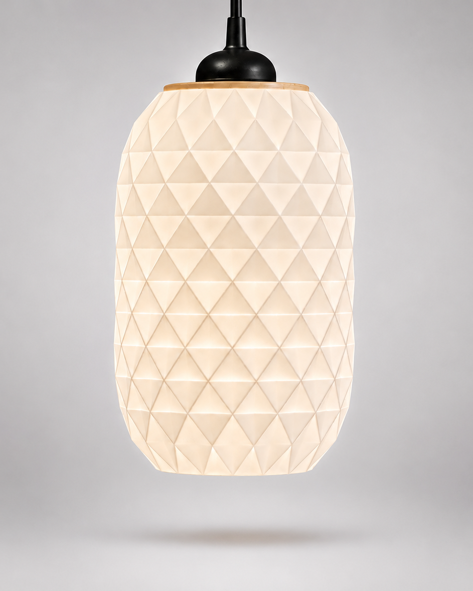 Modern Diamond Texture Hanging Lamp