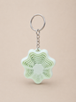 Layered Flower Keychain