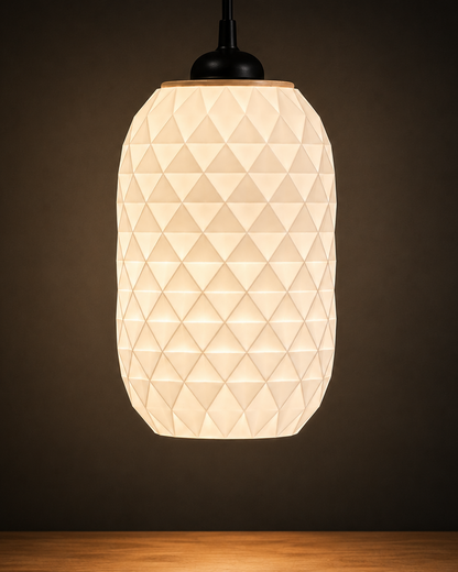 Modern Diamond Texture Hanging Lamp