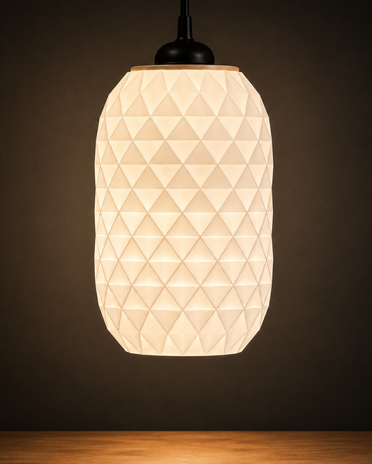 Modern Diamond Texture Hanging Lamp