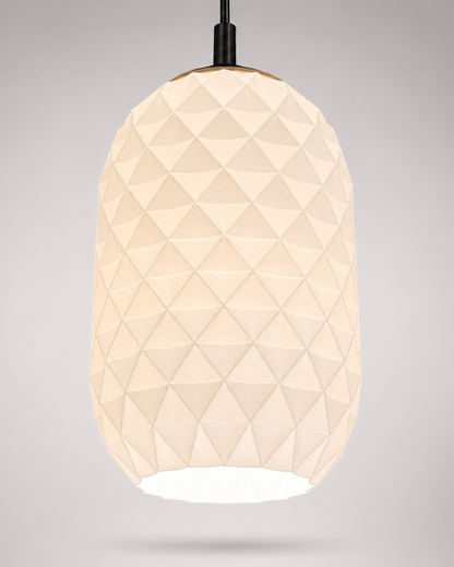 Modern Diamond Texture Hanging Lamp